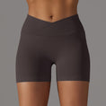 Load image into Gallery viewer, Women's Fashion Simple High Waist Stretch Running Workout Shorts
