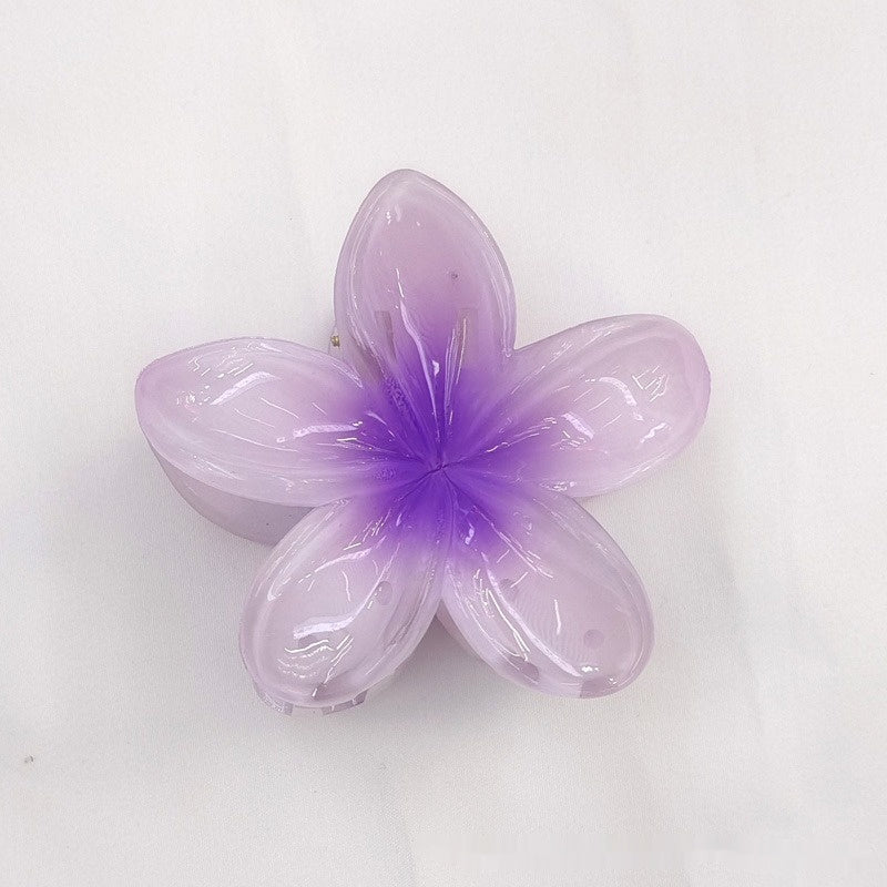 Colorful Flower hair clip