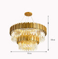 Load image into Gallery viewer, Modern Minimalist Light Luxury Crystal Living Room Glass Round Lamps
