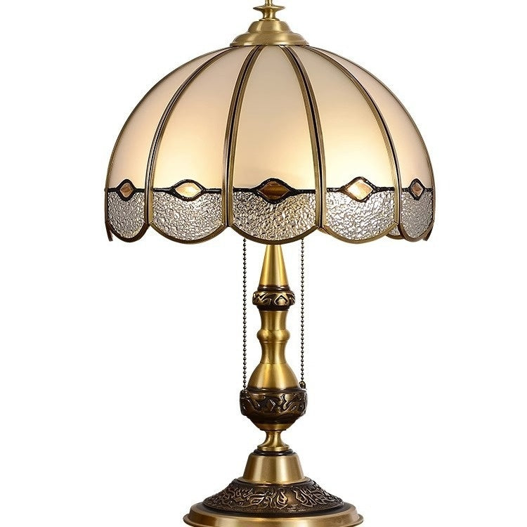 American Designer Retro All Copper Royal Swan Desk Lamps