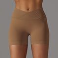 Load image into Gallery viewer, Women's Fashion Simple High Waist Stretch Running Workout Shorts
