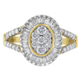 Load image into Gallery viewer, 10k Yellow Gold Diamond Cocktail Ring (1 cttw, H-I Color, SI2-I1 Clarity)
