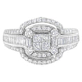 Load image into Gallery viewer, 14KT White Gold Diamond Cocktail Ring (1 1/4 cttw, H-I Color, SI2-I1 Clarity)
