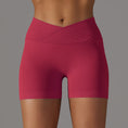 Load image into Gallery viewer, Women's Fashion Simple High Waist Stretch Running Workout Shorts
