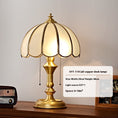 Load image into Gallery viewer, American Designer Retro All Copper Royal Swan Desk Lamps
