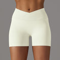 Load image into Gallery viewer, Women's Fashion Simple High Waist Stretch Running Workout Shorts
