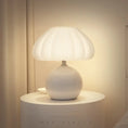 Load image into Gallery viewer, Cream Decorative Mushroom Table Lamp
