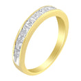 Load image into Gallery viewer, 14KT Yellow Gold Diamond Channel Band Ring (1 cttw, H-I Color, SI2-I1 Clarity)
